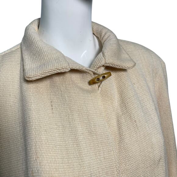 Vintage 1940’s Woven Wool Chimayo Jacket Hand Loomed New Mexico, S/M - Picture 5 of 15